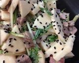 3step♡ローストビーフと山芋のサラダ作り方3写真