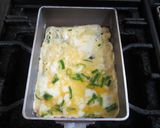 お弁当に♪海苔＆ネギ入り渦巻き卵作り方3写真