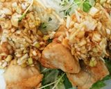 超絶品！！揚げ鶏のネギソースがけ作り方7写真
