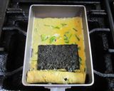 お弁当に♪海苔＆ネギ入り渦巻き卵作り方5写真