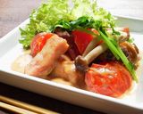 焼肉のたれとクリチで～簡単グリルポーク～作り方2写真
