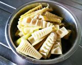 ☆ハチコDEメンマ風☆作り方1写真