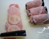 簡単！茄子の肉生姜巻き作り方1写真