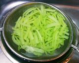 フキのきんぴら作り方3写真