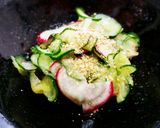 きゅうりとラディッシュの酢の物作り方4写真