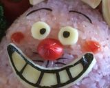 ♡チシャ猫と白うさぎ♡キャラ弁♡作り方1写真