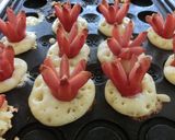 もりもり食べれる♡たこパン星人作り方5写真