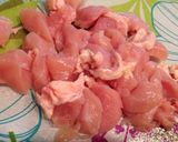 簡単！驚く柔らかさ鶏胸肉と小松菜の中華煮作り方1写真