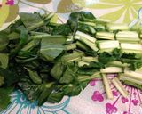 簡単！驚く柔らかさ鶏胸肉と小松菜の中華煮作り方3写真