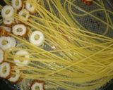 竹輪で♡突き刺しクルリン和風パスタ♡作り方3写真