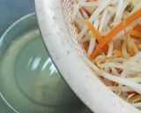 豚肉の薄切り冷しゃぶとたっぷりもやし作り方4写真