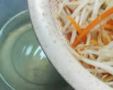 豚肉の薄切り冷しゃぶとたっぷりもやし作り方4写真