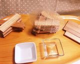 オレンジと食べる☆辛みそ豚骨つけ麺ランチ作り方3写真