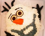 キャラケーキ☆アナ雪☆オラフ作り方9写真