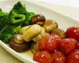 マッシュルームの彩り野菜炒め♪作り方4写真