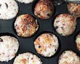 たこ焼き器！雑穀米味噌バター焼きおにぎり作り方5写真