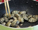 栄西茶とタケノコのペペロンチーノ作り方3写真