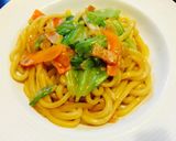簡単☆冷凍うどんで焼きうどん!!作り方4写真