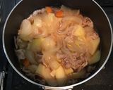 豚バラ肉じゃが作り方4写真