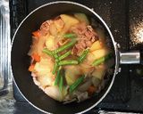 豚バラ肉じゃが作り方5写真