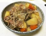 豚バラ肉じゃが作り方6写真
