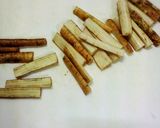 ゴマ風味のごぼうの唐揚げ作り方1写真
