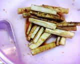 ゴマ風味のごぼうの唐揚げ作り方2写真