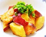 ♪鶏むね肉とさつま芋のカレーな照り焼き♪作り方11写真