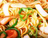 懐かし喫茶店の♡でかウィンナーナポリタン作り方12写真