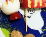りんごの鯉のぼり弁当♪♪♪作り方3写真