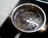 涼☆アサリだし汁とオリーブオイルの素麺作り方2写真