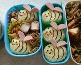 ⭐Its Bee!!春の？ハチさん弁当⭐作り方4写真