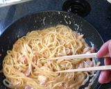キムチ消費‼簡単キムチクリームパスタ作り方10写真