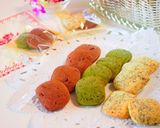 濃厚✿抹茶・紅茶・チョコレートクッキー作り方8写真