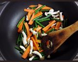 簡単美味しい＊厚揚げと野菜の卵とじ作り方3写真