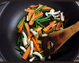 簡単美味しい＊厚揚げと野菜の卵とじ作り方3写真