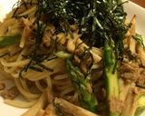 ツナとアスパラの和風パスタ作り方7写真