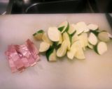切って煮込むだけ！お手軽トマトビーンズ作り方1写真