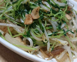 もやしと豆苗の簡単炒め作り方5写真
