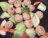 冷凍の肉団子 アレンジ作り方1写真