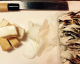 簡単＊厚揚げと舞茸の香り炒め＊作り方1写真