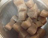 こんやくの味噌和え作り方1写真
