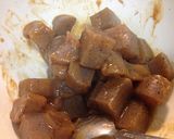 こんやくの味噌和え作り方4写真