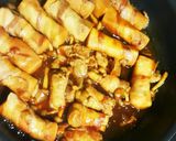 高野豆腐としめじの肉巻き作り方3写真