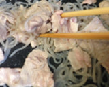 糸こん 豚肉 ネギのすき焼き風★お弁当に作り方2写真