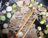 糸こん 豚肉 ネギのすき焼き風★お弁当に作り方3写真