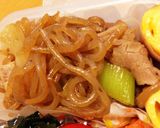 糸こん 豚肉 ネギのすき焼き風★お弁当に作り方6写真