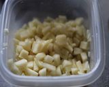 りんごゼリー水切りヨーグルトのせ作り方1写真