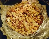 フライパンと烏龍茶(紅茶)葉で出来る薫製作り方4写真