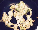彩りおかず②キャベツのバタポン炒め作り方2写真